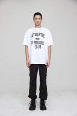 アスレチックオーバーサイズTシャツ /ATHLETIC OVERSIZED T-SHIRT WHITE