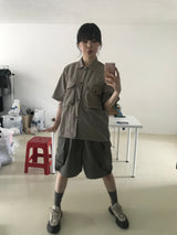 ハンティングハーフカーゴパンツ