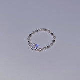  pearl ball cubic chain ring