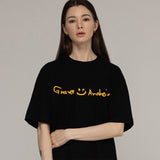 ドローイングロゴスマイルショートスリーブT / Drawing Logo Drawing Smile Short Sleeve Tee_6color