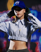 ミーロゴボールキャップ/mii LOGO BALL CAP BLUE