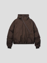 Wave anorak padding 4color