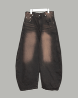 Rowdy washed curve denim jeans