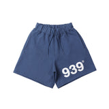 939 LOGO SWEAT SHORTS (BLUE)