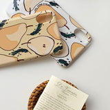 アペアホワイト iPhoneケース/A Pear White (iPhone) Glossy Hard Case
