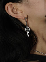 no.9ピアスシルバー / no.9 earring silver