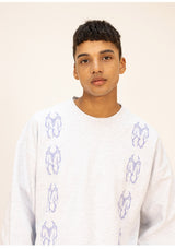 MNボウンオーバーサイズスェットシャツ/MN BONE OVERSIZED SWEAT SHIRTS