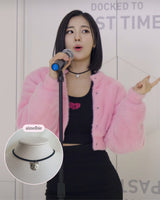 メルビーザキャットシリーズ - キャットフェイスチョーカー / Melbie the Cat Series - Cat Face Choker (Silver ver.) (FIFTY FIFTY Aran, Alice Sohee Necklace)