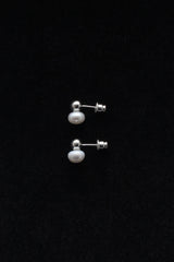 Clay Pearl Earrings
