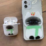 シャミズ　スケッチサムキャットスマホケース