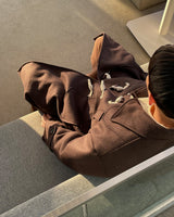 ウールダッフルインナコート/ーキルティングwool duffle inner quilting coat 3color