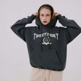 24Tベイツリーロゴフーディー/24T BAY TREE LOGO HOODIE, CHARCOAL