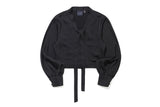 BELL SLEEVE TIE BLOUSE