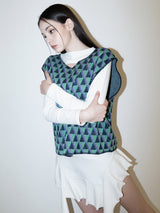Suid Knit Vest (GREEN)
