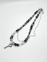 key black Necklace