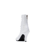 Mesh Open Toe Heel(White)
