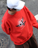 オーバーフィットロゴスウェットシャツ/Overfit Panatique Logo Sweatshirt_2color