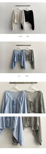 ニューリボンボレロカーディガン / New Ribbon Bolero Cardigan