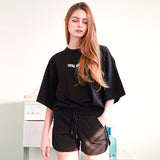 ワイドオーバーフィットショートスリーブTシャツ / (Soulless)wide overfit short sleeved T-shirt