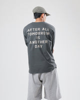 バックレタリングオーバ－Tシャツ