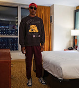 TCWベアヘビースウェットシャツ / TCW bear heavy sweat-shirt (4583078887542)