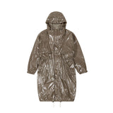 [24SS LSD COLLECTION] Hooded Nylon Raincoat_Brown