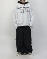 ビジョンカラーブロックフーディー / Vision Color Block Hoodie_2color