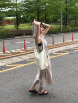 サークルロングワンピース