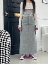 Cargoporket long skirt