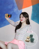 アンティークミントローズピアス / Antique Mint Rose Piercing (G-friend Yerin, Dreamcatcher Gahyun Piercing)