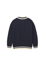 09ヘルガールケーブルニット / 0 9 hell girl cable knit (4579936010358)