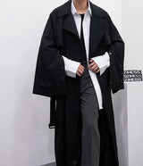 ボタン スリット トレンチコート / SK S/S Button slit trench coat (2 colors)