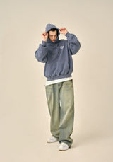 VINTAGE WASHED-OUT DENIM PANTS
