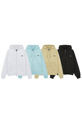VENTIQUE Raglan hood zip-up 4color (6674497667190)