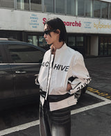 アーカイブキャンバーレーサージャケット/Archive camber racer jacket (2 color)