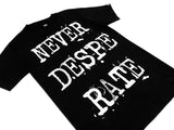 NEVER DESPERATE - BLACK