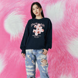 パズルベアスウェット / VENHIT Puzzle Bear SWEATSHIRT_B1