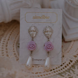 アフロディテシリーズ - ザ ローズガーデンピアス / Aphrodite Series - The Rose Garden Piercing (Violet ver.)