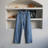 サイドスリットデニムパンツ / ASCLO Side Slit Denim Pants (2color) (6685980033142)