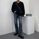 ルーズフィットメンニット/SK Loose fit Fischer Man Knitwear (5 colors)