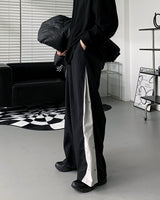 124 FW Side Snap String Pants