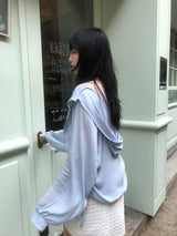 Layered Punching Mini Dress