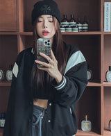 ベーシック配色スタジアムジャンパー