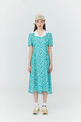 フローラル2ウェイドレス/Floral 2way Dress
