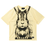 ビックラビットルーズTシャツ / YELLOW BIG RABBIT LOOSE T-SHIRT