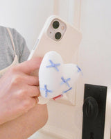 リボンソーイングスマホグリップ