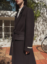 [WOOL 50%][PREMIUM/MADE] Bless Wool Maxi Coat
