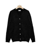 ルークケーブルカーディガン / Ruke cable cardigan (5 color)