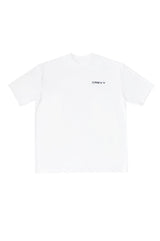 ロゴオーバーラッシュショートスリーブTシャツ/logo overfit rash short sleeve T-shirt (white)
