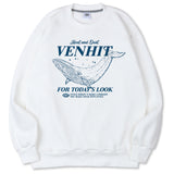スプリングホエールスウェットシャツ/VENHIT Spring Whale SWEATSHIRT_B1